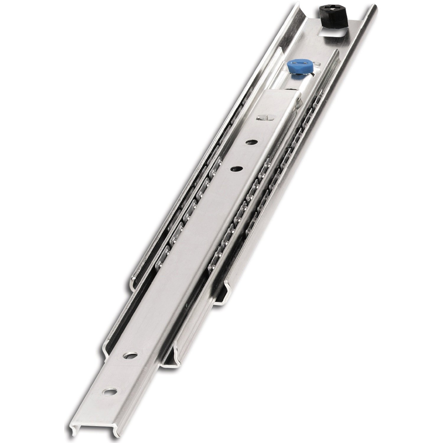 Guías para cajones Accuride 5321, extensión completa de 400 mm, riel telescópico para montaje lateral o encima, capacidad de carga de 130 kg, para armarios y cajones pesados