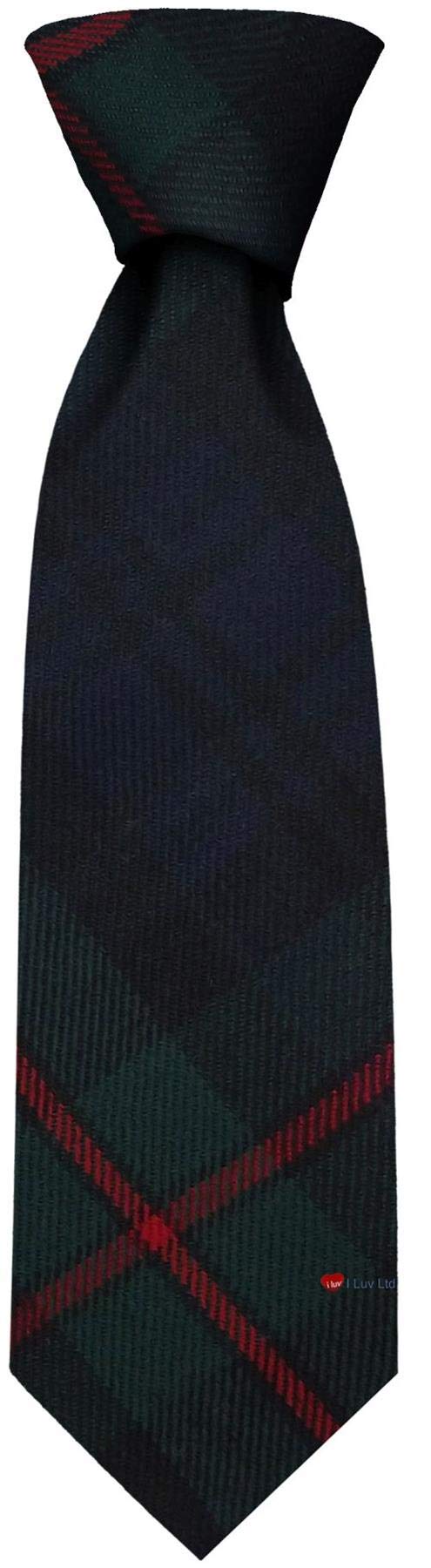 I Luv Ltd Men's Mackinlay Modern Gents Neck Tie Tartan Lightweight Scottish Clan Tie