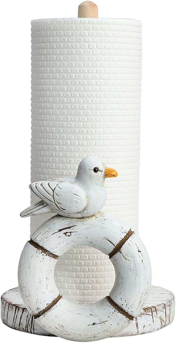 Bicuzat Retro Seagull Style Paper Towel Holder Stand