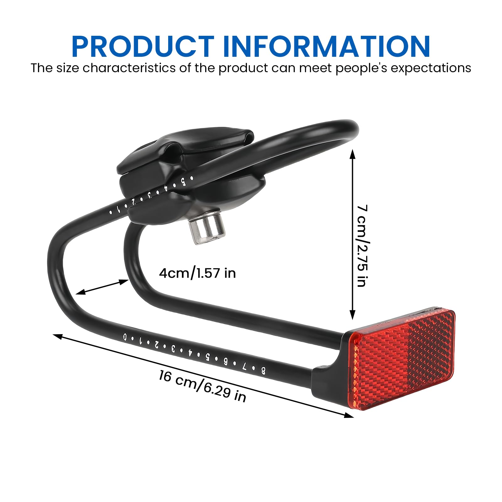 Ammortizzatore Per Reggisella Regolabile,Sella Per Bicicletta Ammortizzatore Con Strisce Riflettenti,Regolabile Dispositivo A Molla Per Sella Per Mountain Bike Road Bike