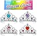 Kangaroo Princess Tiara Set; (4 Pieces), Princess Crown Assortment