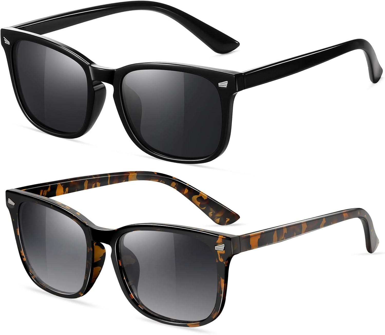 FEIDUSUN Polarized Sunglasses for Women and Men Classic Trendy Sun Glasses with UV Protection