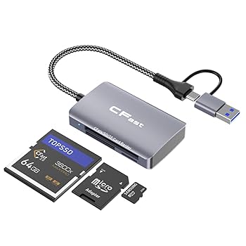 Amazon.com: CFast Card Reader, 5 in 2 CFast 2.0 SD/TF Memory