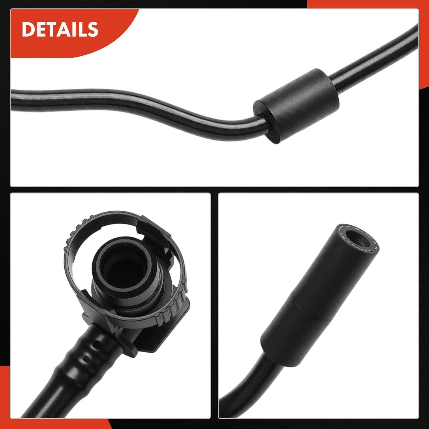 A-Premium Turbocharger Intercooler Hose Compatible with BMW 335xi, 335i xDrive, 335is, X5, 535i GT, 535i, ActiveHybrid 5, X3, 740i, 740Li, X6, 640i Gran Coupe, 640i xDrive Gran Coupe, X4, 135i, 135is