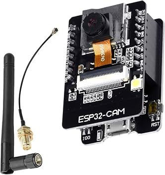 ESP32-CAM Board,Aideepen ESP32-CAM-MB OV3660 Micro USB to Serial Port CH-340G with OV3660 3MP Camera Module with 2.4G Antennas IPEX, OV2640 Camera TF Card Module