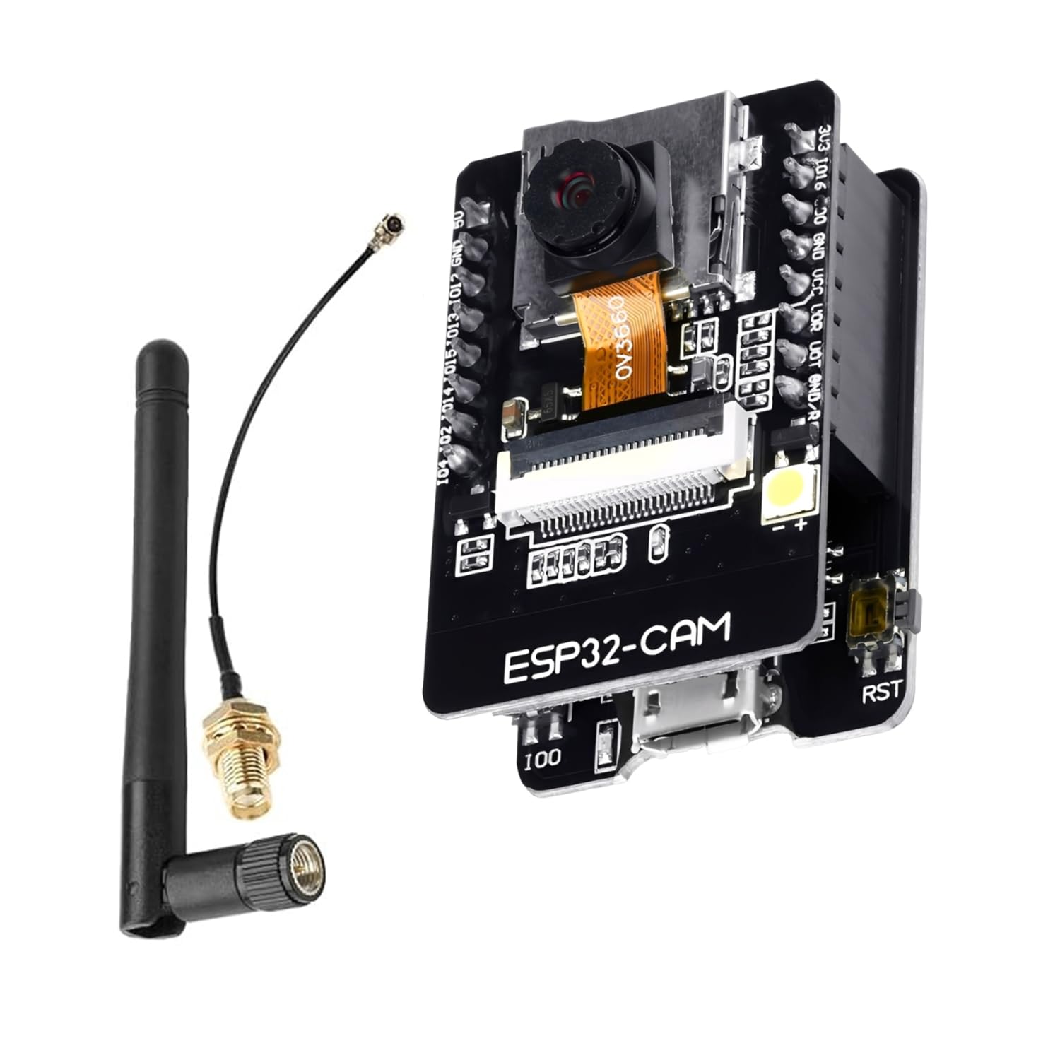 Amazon.com: ESP32-CAM Board,Aideepen ESP32-CAM-MB OV3660 Micro USB