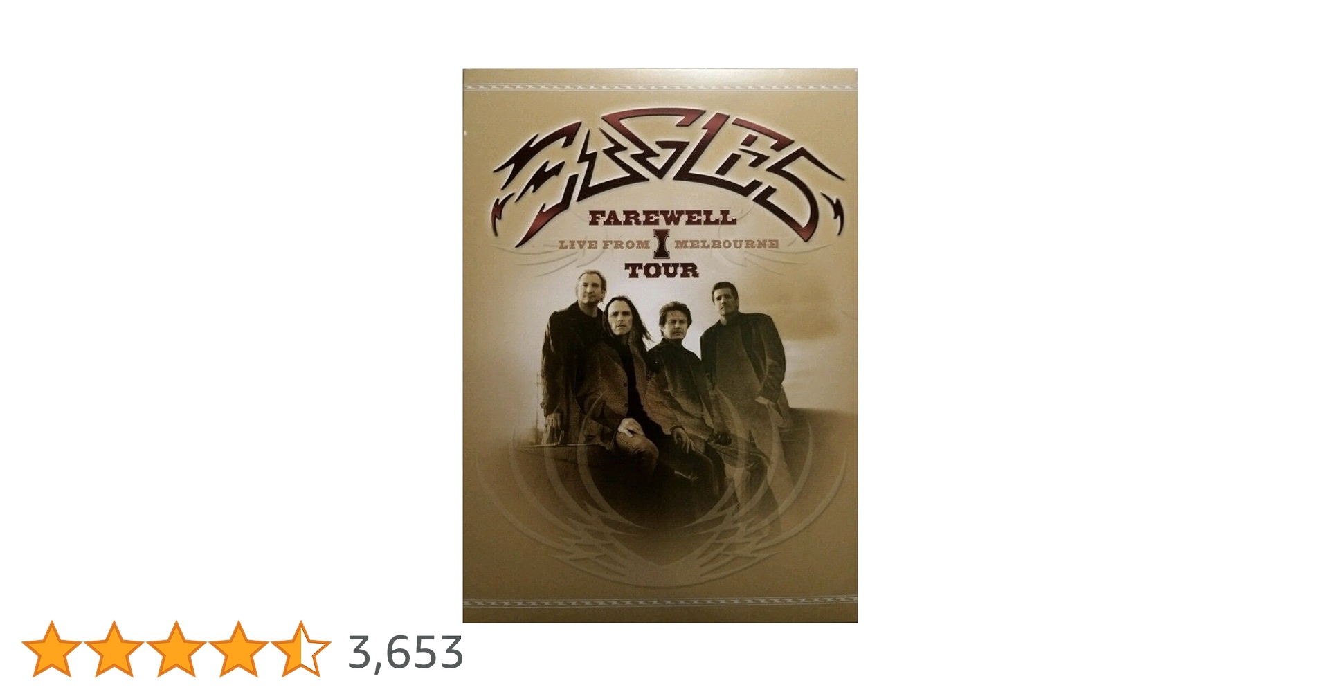 (未使用･未開封品)The Eagles Farewell 1 tour: Live from Melbourne [DVD] Farewell 1 Tour-Live From Melbourne: The Eagles^Carol Dodds