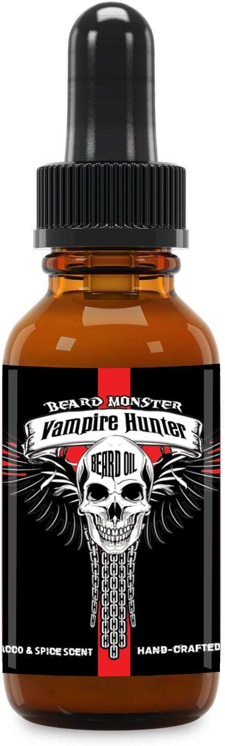 Vampire Hunter Beard Oil by Beard Monster - Tobacco & Spice Scent