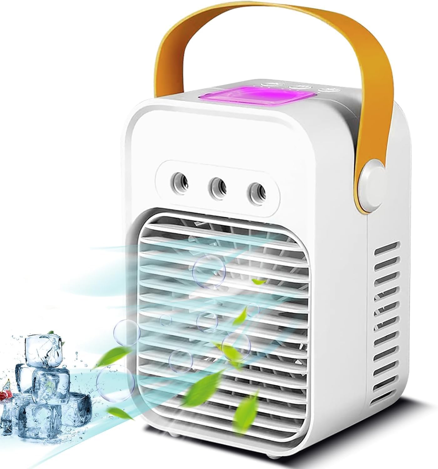 Amazon | Eleeyak 卓上冷風扇 小型冷風機 USB給電 3段階風量調節