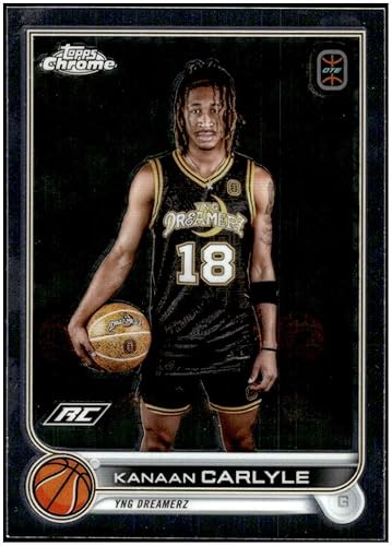 Kanaan Carlyle RC 2023 Topps Chrome Overtime Elite #40 ROOKIE NM+-MT+ NBA Basketball OTE