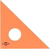ALVIN Fluorescent Drafting Triangle Professional Acrylic 8