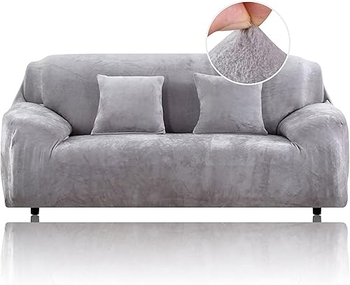 Beacon Pet Sofa Covers, Stretch Velvet Loveseat Couch Covers for 1234 Cushion Couch Covers, Waterproof Non-Slip Plush Slipcovers Furniture Protector Beacon Pet Sofa Covers, Stretch Velvet Loveseat Couch Covers for 1234 Cushion Couch Covers, Waterproof Non-Slip Plush Slipcovers Furniture Protector