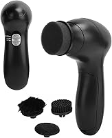 Meiyya Electric Shoe Polisher Brush Kit - 4-in-1 Cleaner Shine for Leather Shoes Bags Travel Portable Case