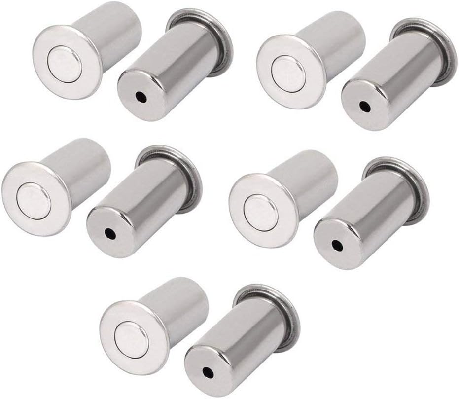 BTMB Dust Proof Strike Dust Remover Bolt Threshold,Pack of 10 (38mm Length)