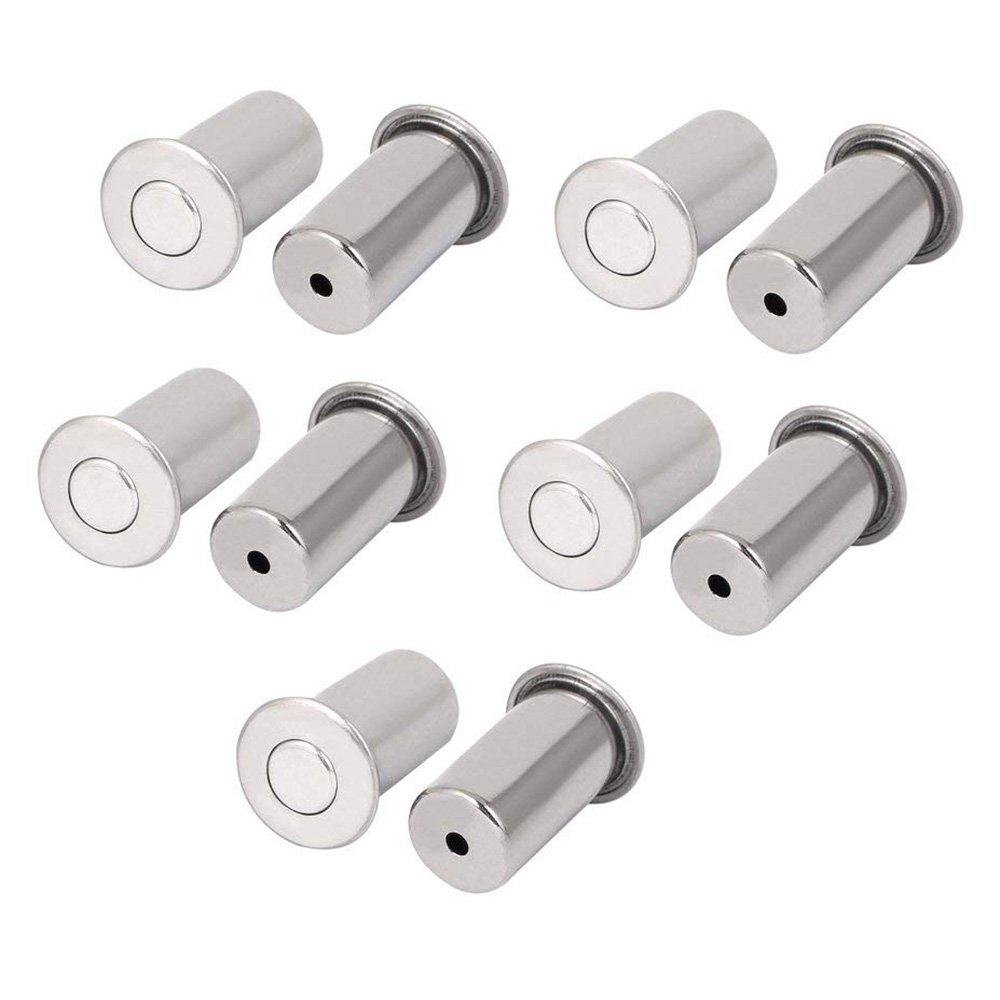 BTMB Dust Proof Strike Dust Remover Bolt Threshold,Pack of 10 (38mm Length)