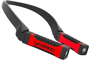 EZRED Anywhere Neck Light NK10, Hands-Free Adjustable Portable Necklight for Reading, Crafting at Night
