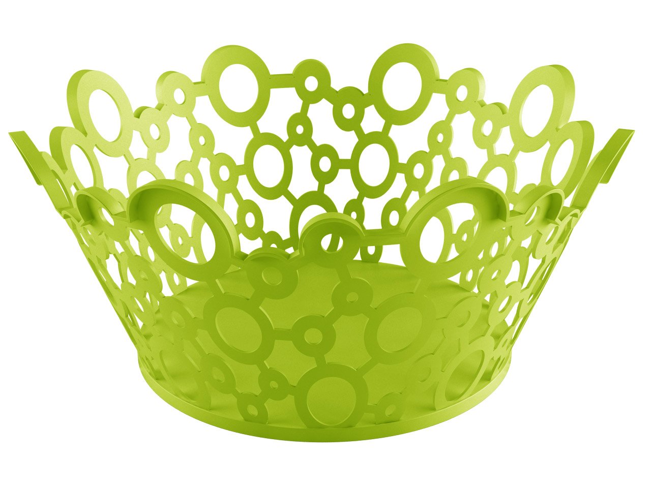 Gio’ Style ForMe Polypropylene Round Basket green