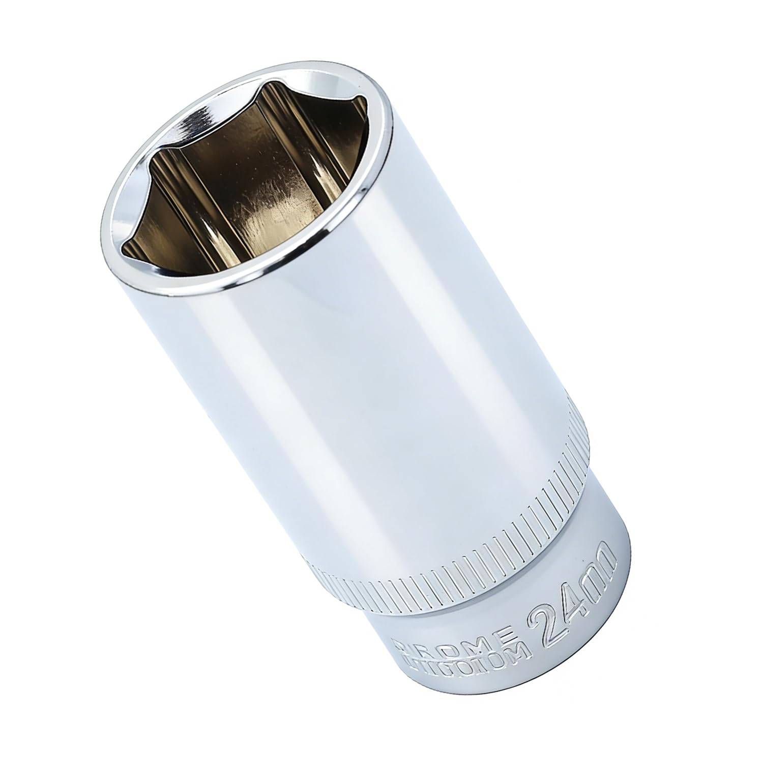 Youzzei 24mm Deep Socket 3/8" Drive 6 Point Square Drive Socket CR-V