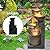 Goldshire 4-Tiers Cascading Bowls Outdoor Water Fountain with LED Light, Standing Cascading Water Feature, Faux Stacked Stones Waterfalls Fountains Decor for Garden Patio Yard and Lawn (Beige)