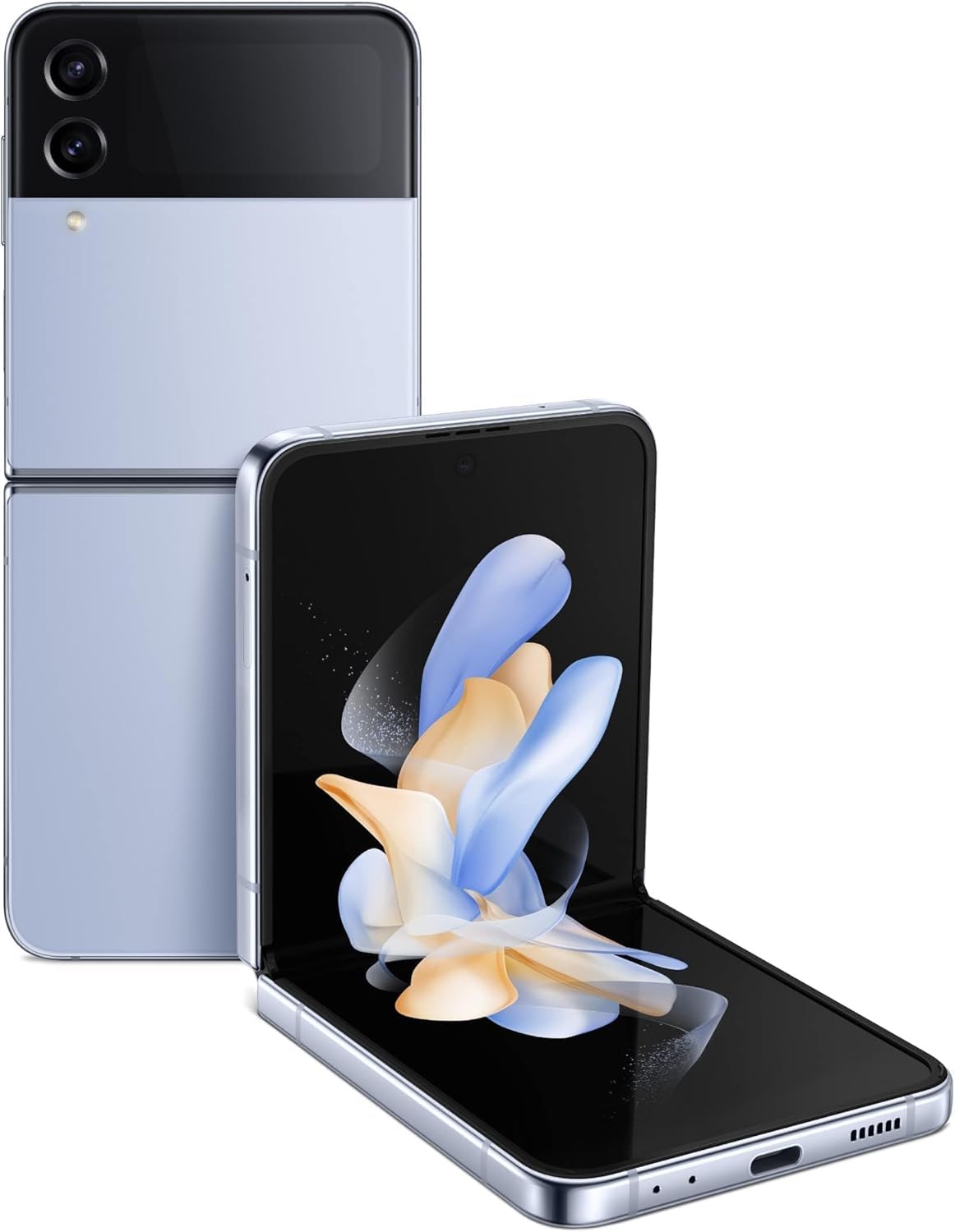 スマートフォン本体 Galaxy Z Flip 4 Amazon.com: Samsung Galaxy Z Flip 4 5G, 128GB, Blue - Locked to