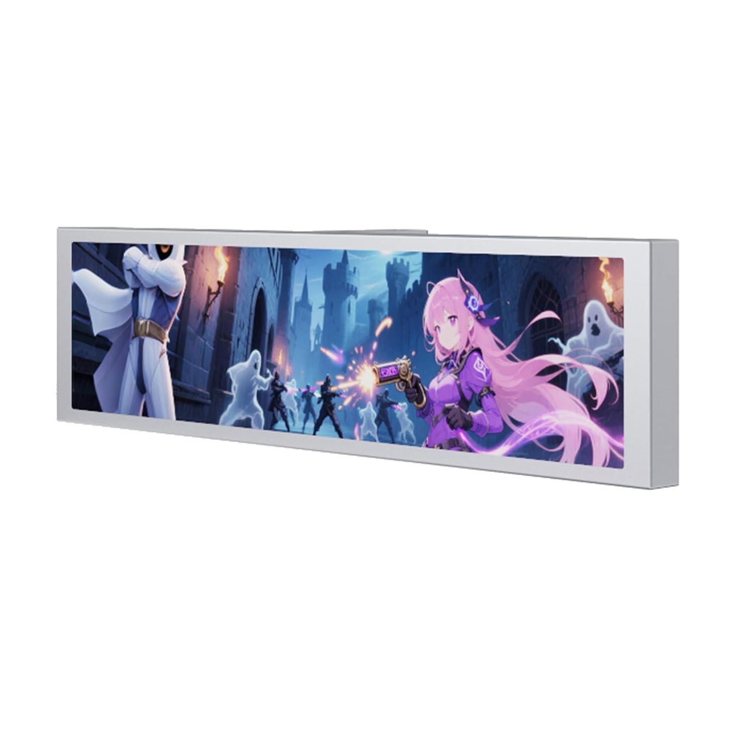 Live CPU Temperature Display Observe 9.2 Inch for Computer Arrangements Highlighting Execution Indicators and Alerts Long Club Display