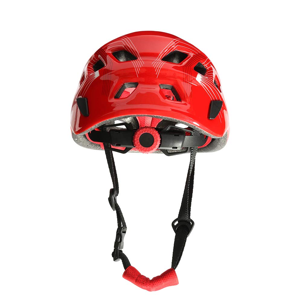 Protector de Ciclo al Aire Libre Casco de Escalada árbol Espeleología Kayak Rappel Rescate Casco de Color al Azar