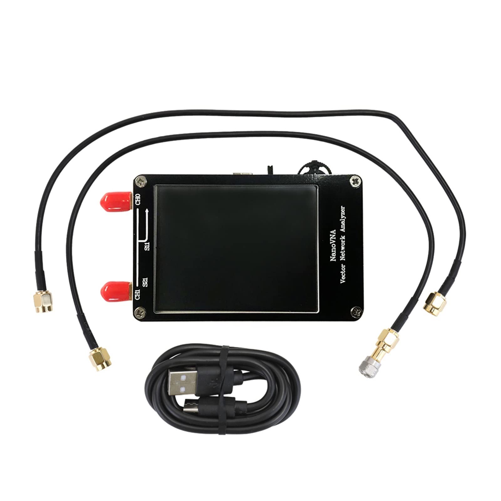 Analizator sieci wektorowej 50 KHz-900 MHz fale stojące krótkofalówka MF HF VHF UHF analizator antenowy cyfrowy Nano VNA Tester,Narzędzia mechaniczne