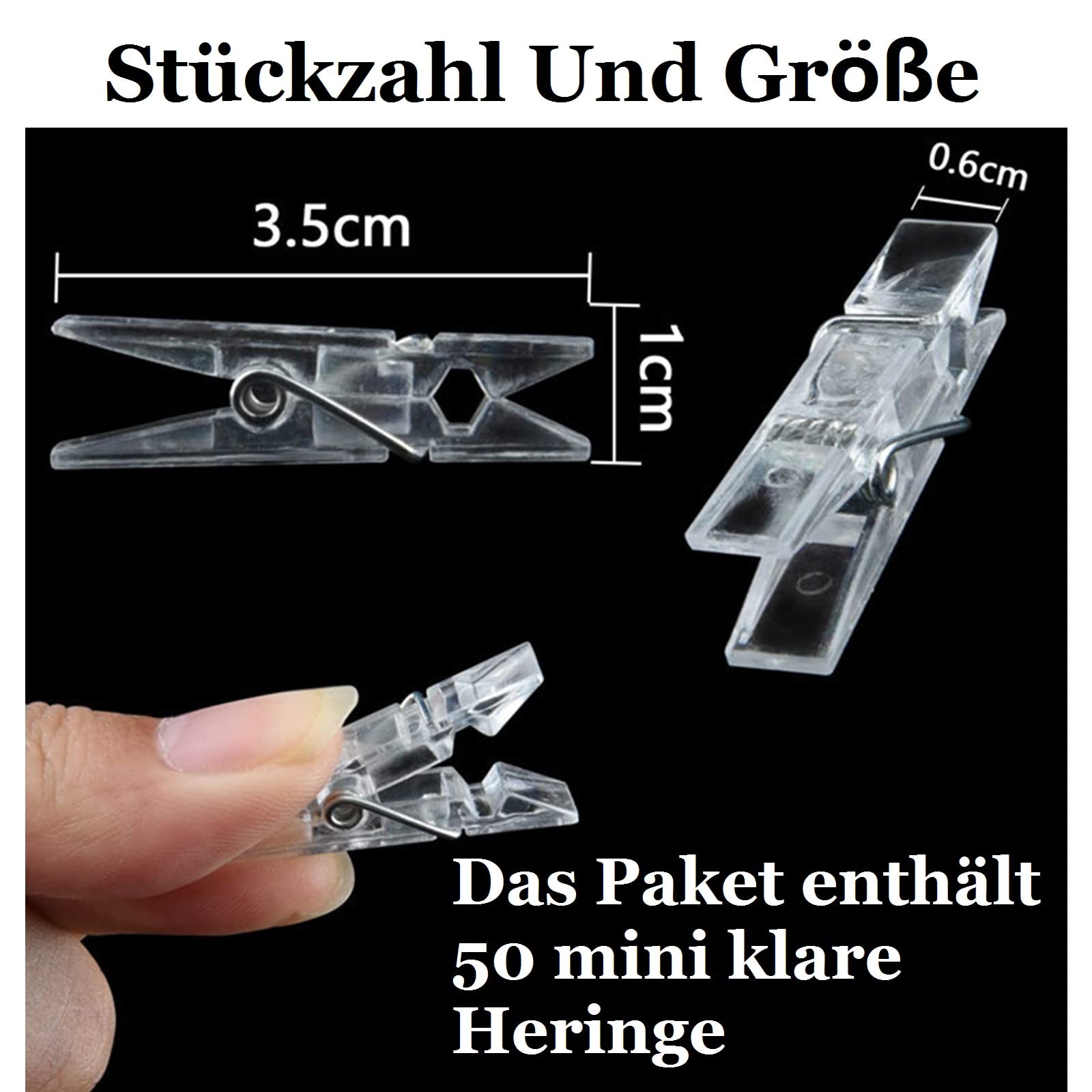 Wasknijpers kunststof blauw, p/24 - Overige