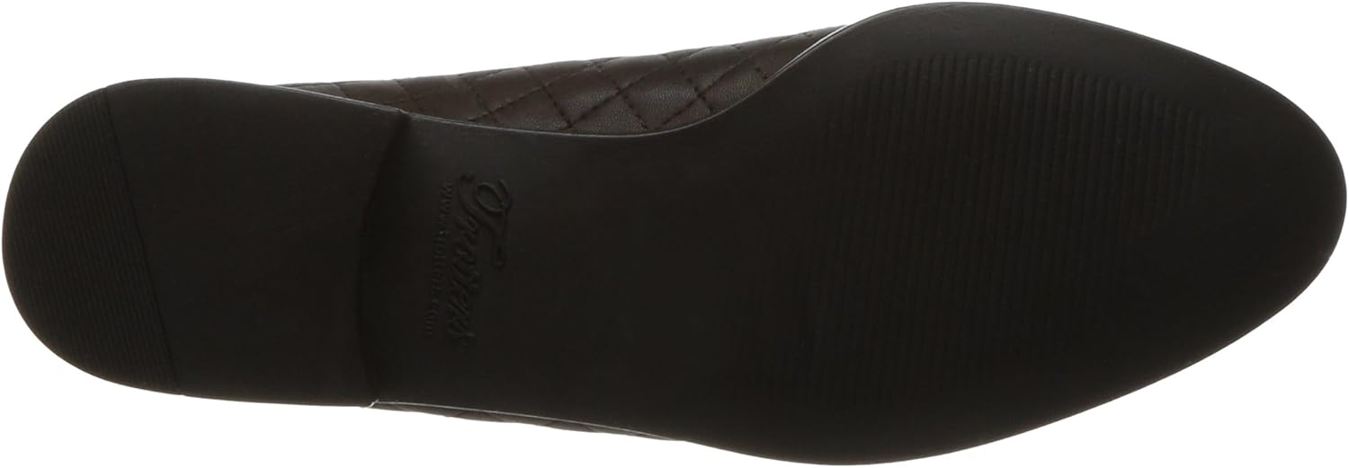 Trotters Women's Liz Flat,dark brown,12 S US