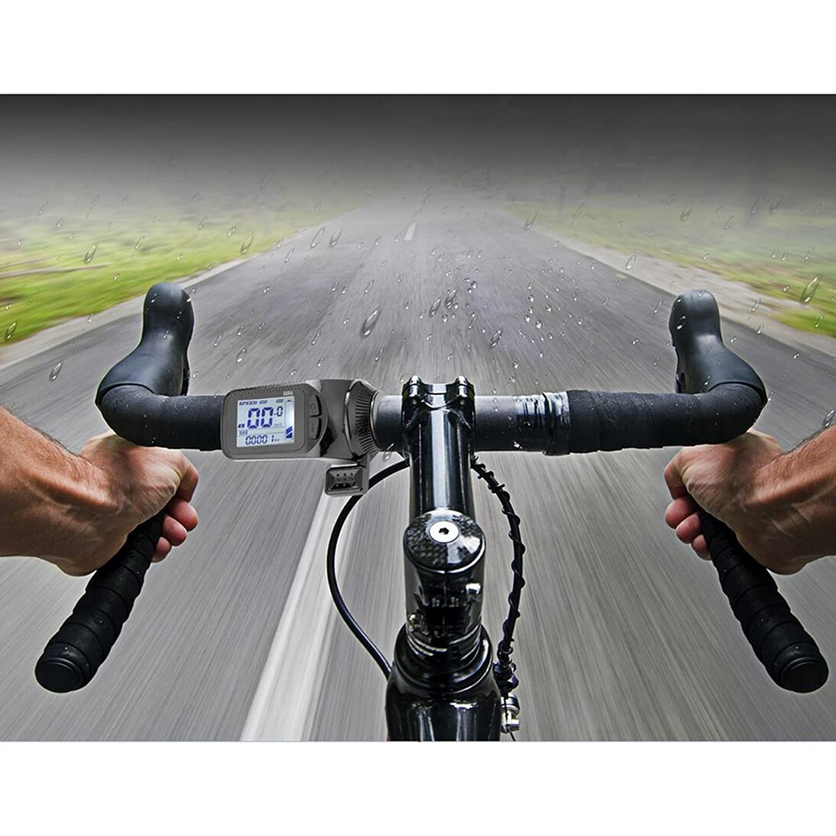 S886 Elektrische fiets, lcd-display, 24 V/36 V/48 V, voor fietsen, e-scooter