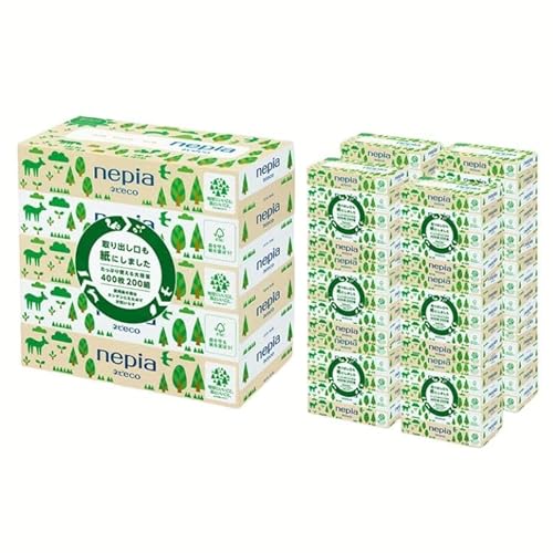 [定期便]2回発送 発送間隔3か月ごと ネピア ネピecoティシュ200組 5箱×12パック | 日用品 消耗品 必需品 ティッシュ ボックスティッシュ 箱ティッシュ ストック 花粉症 花粉 防災 備蓄 まとめ買い 全国 発送 eco サステナブル 一人暮らし nepia ネピア