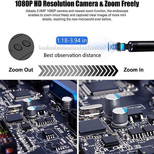 Caméra d'inspection 1080P pour explorer les canalisations et moteurs