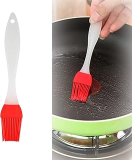 Pastry Brush, Basting Brush, 8inch BBQ Basting Brush, Pastry Brushes for Baking, Basting Brushes Cooking, Egg Wash Brush, Silicone Brush Cooking, Cooking Brush for Cooking, Baking & Barbecue