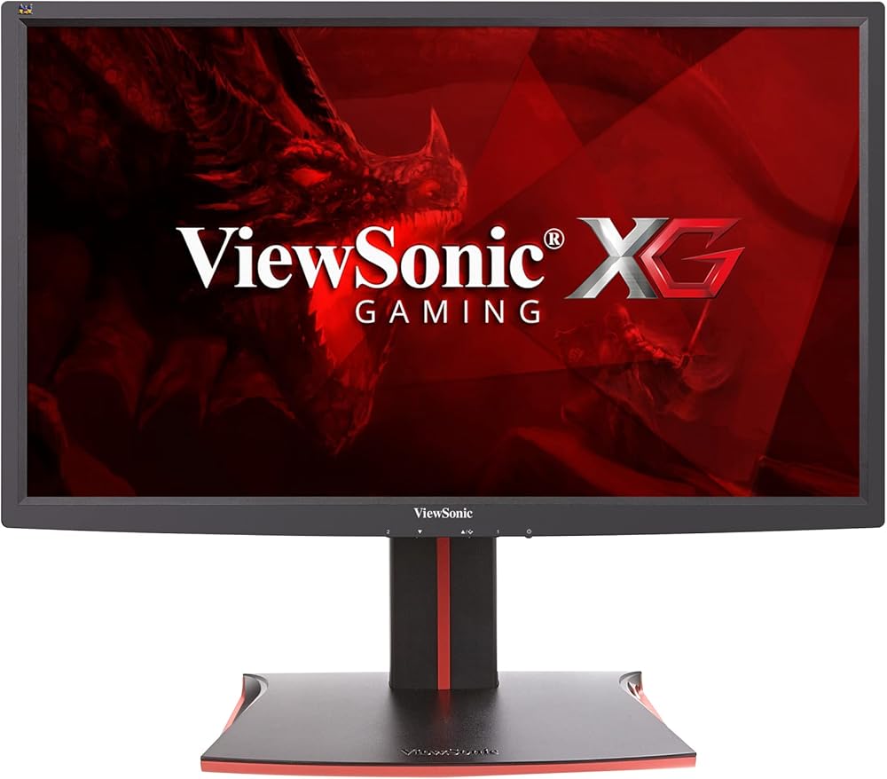 ViewSonic XG2401 24 Inch 1080p 1ms 144 Hz Gaming Monitor with FreeSync Premium Eye Care Advanced Ergonomics HDMI and DP - View 1