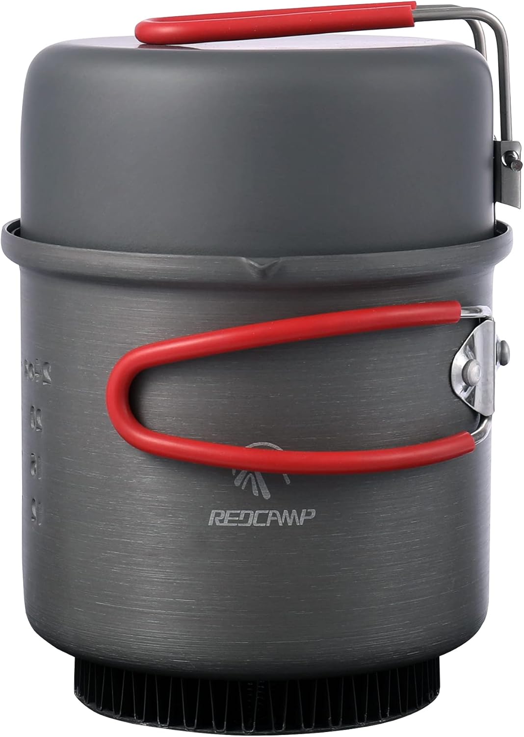 REDCAMP Camping Cooking Pot Heat Exchanger, 0.9L