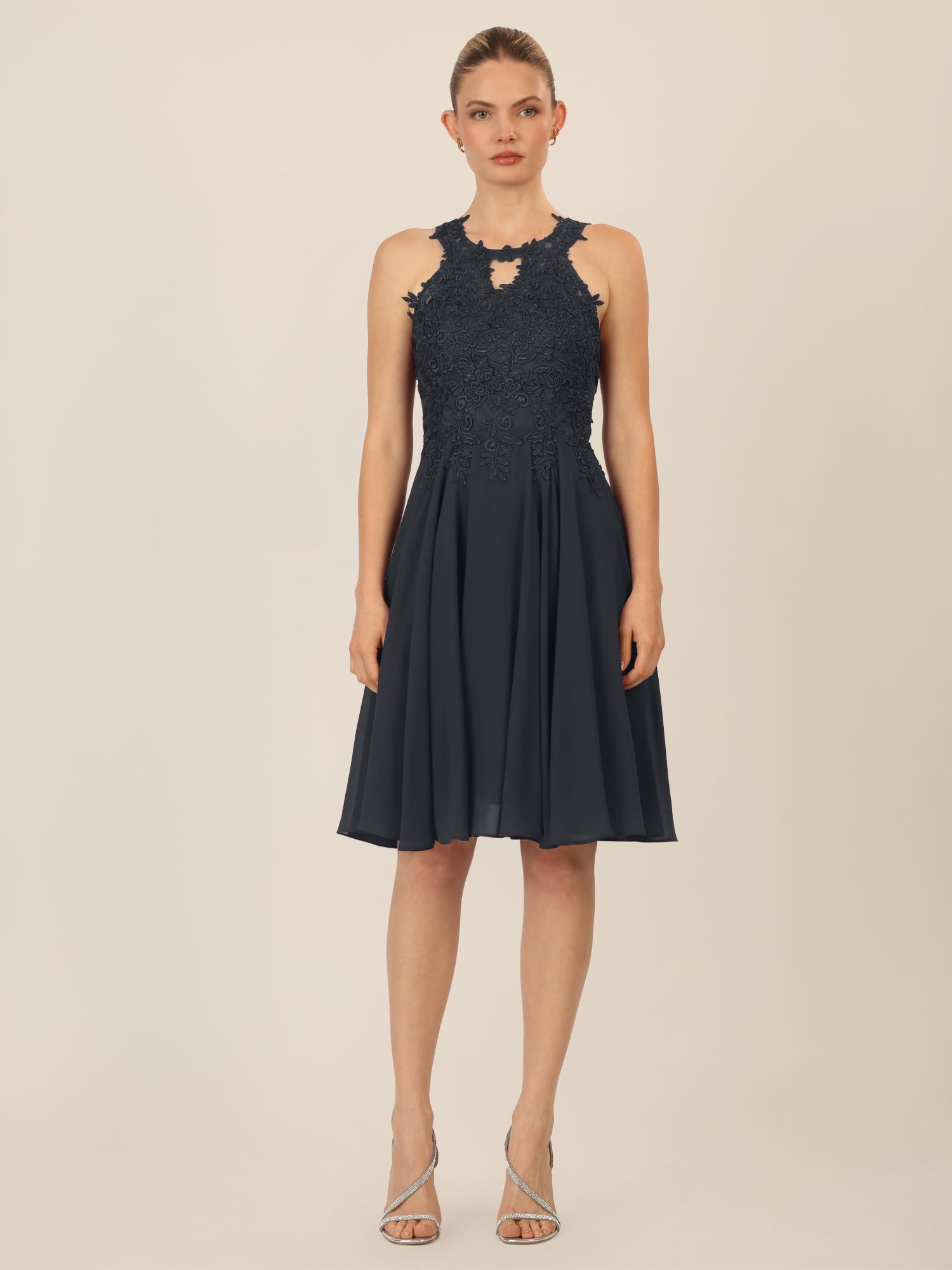 APART Cocktailkleid mit Cut-Out-Rücken,