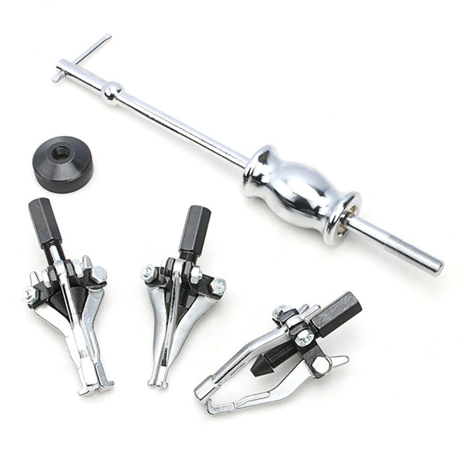 Amagogo Extractor de cojinetes de engranajes de 3 mordazas, juego de extractores de poleas de engranajes y externos, portátil, profesional,