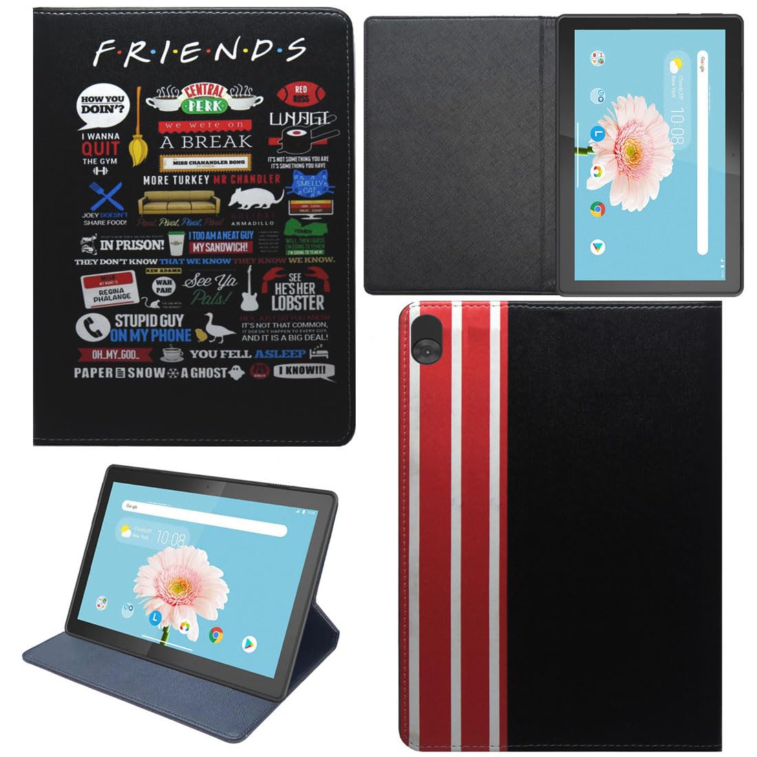 Zaoma Printed Flip Flap Case Cover Compatible for Lenovo Tab M10 TB-X505X / TB-X505F / TB-X505L / TB-X605L / TB-X605F 10.1 Inch Tablet (X505X_PRNFREN) (B0C7C74L24) Amazon Price History, Amazon Price Tracker