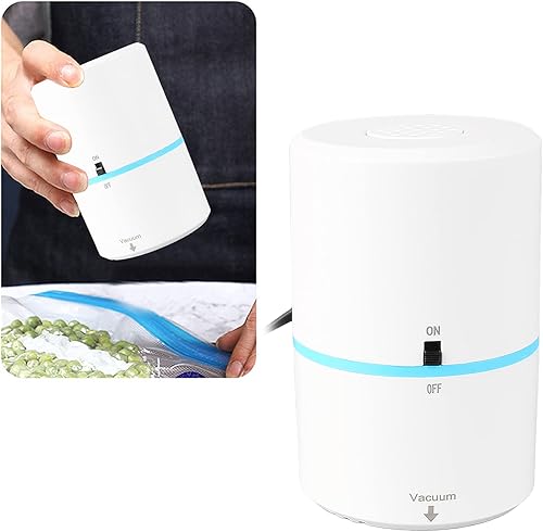 Miniatura 3 de Mini sellador al vacío portátil que ensacan la bomba eléctrica del bolso de la compresión del vacío del Pa 110V-120V del Pa de la comida