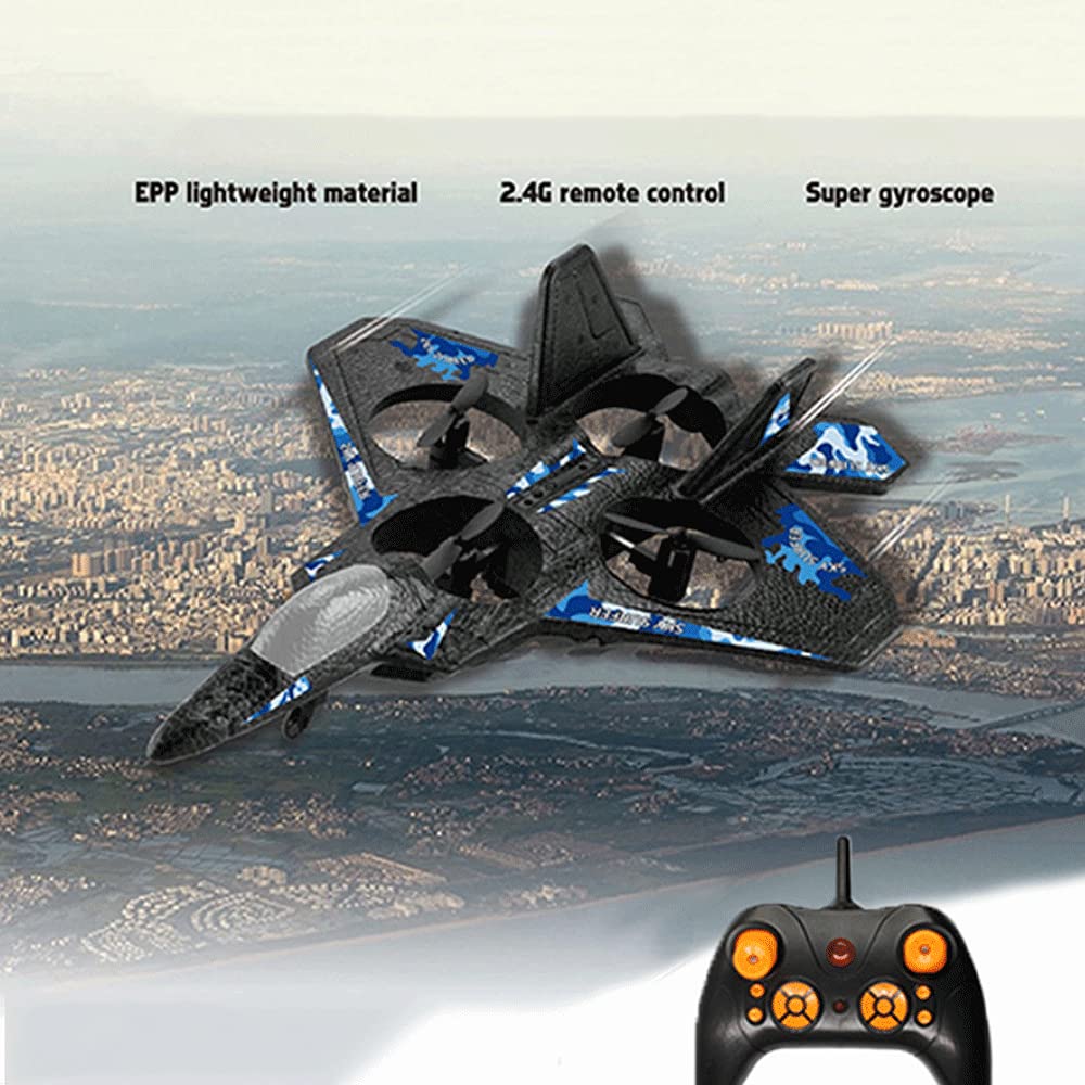 Avion Télécommandé RC Avec LED - 2,4 GHz, Technologie Anti-chute, Pour Débutants Et Enfants