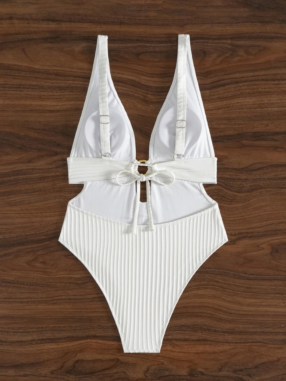 Women Sexy High Cut Cheeky One Piece Swimsuits Monokini Plunge V Neck Cutout Bathing Suit Beach Pool Party Rave Outfits