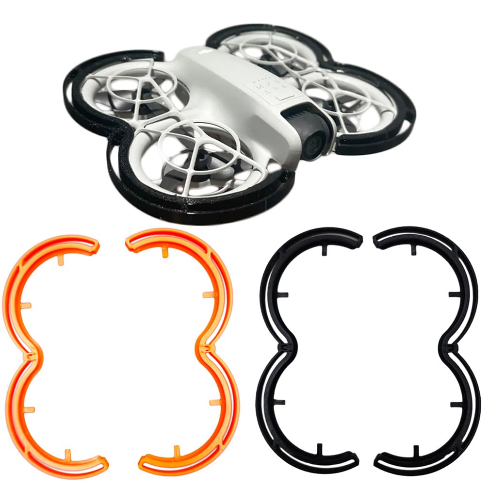 Protezione per elica per DJI NEO, protezione antiurto per paraurti elica ad anello per accessori DJI NEO (arancione