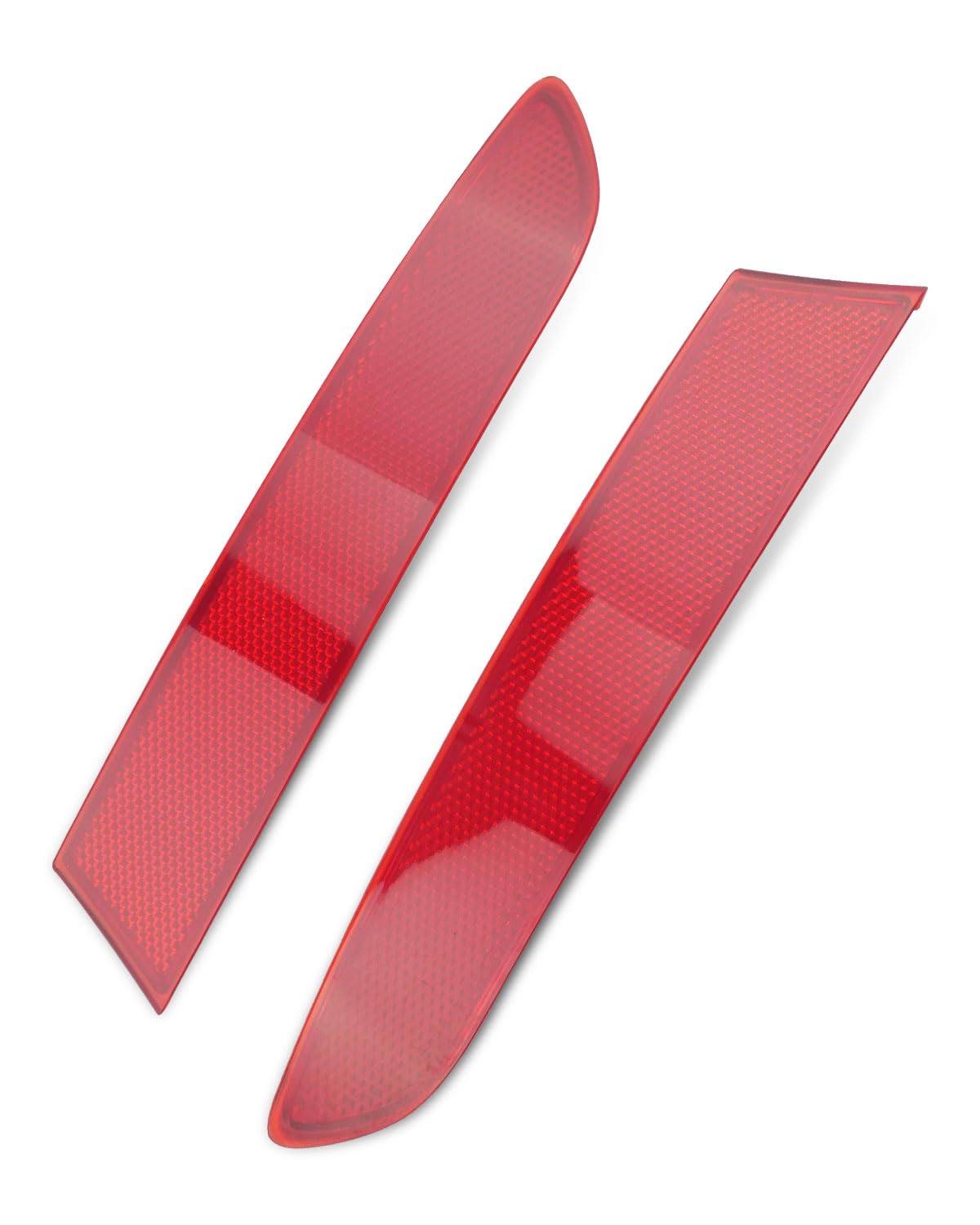 Photo 1 of Fozipamy Rear Bumper Reflector Fit for BMW X3 F25 LCI 2015 2016, Left & Right Rear Bumper Red Marker Lights Lens Trim Replace 63257352209 63257352210