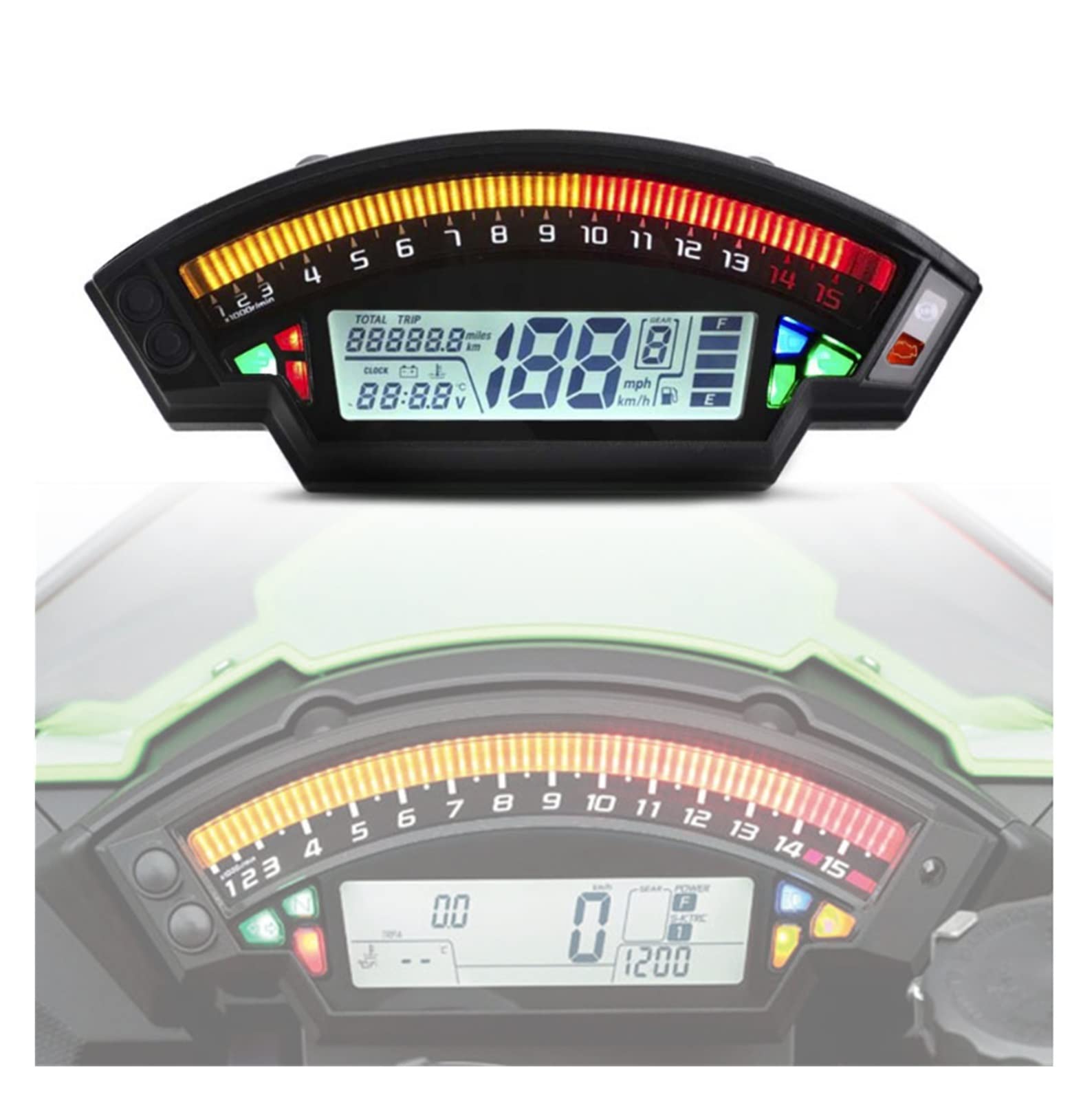 HANGHANG SHU-store Fit For Kawasaki Ninja ZX-10R 2012-2017 1,2,4