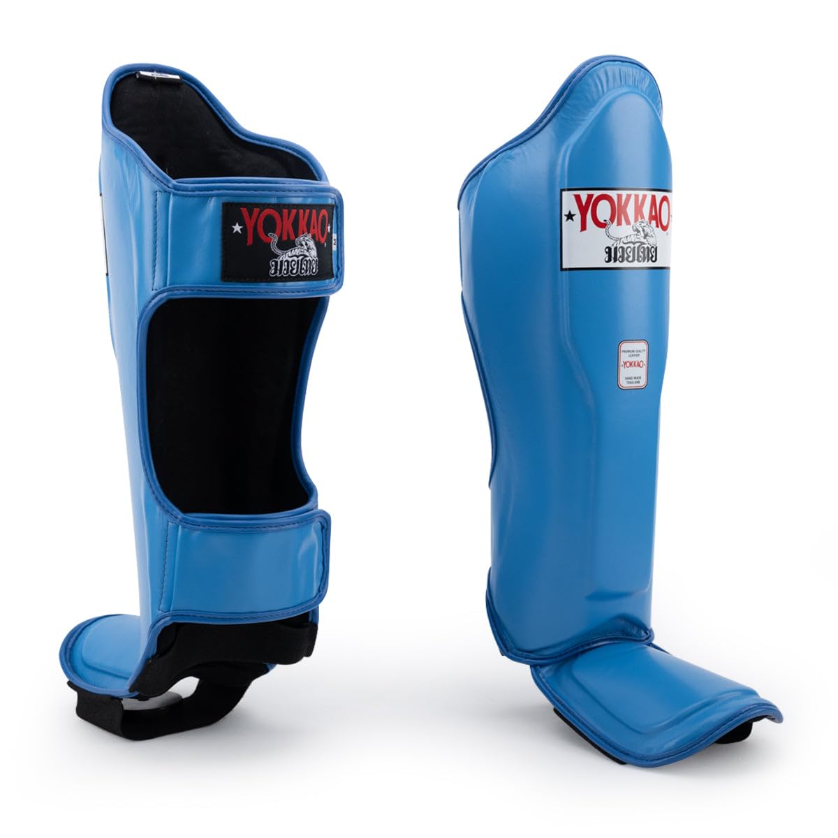 Phantom Athletics Muay Thai Shin Guards - Blue/Red – Dragon Bleu