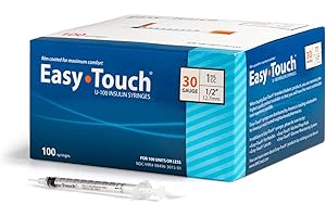 EasyTouch Diabetic Syringes with Needle 31 Gauge