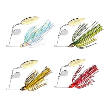 バス釣り引退セットスピナーベイト7個 スピナーベイト約17g 4種セット ☆ ブラックバス フィッシング