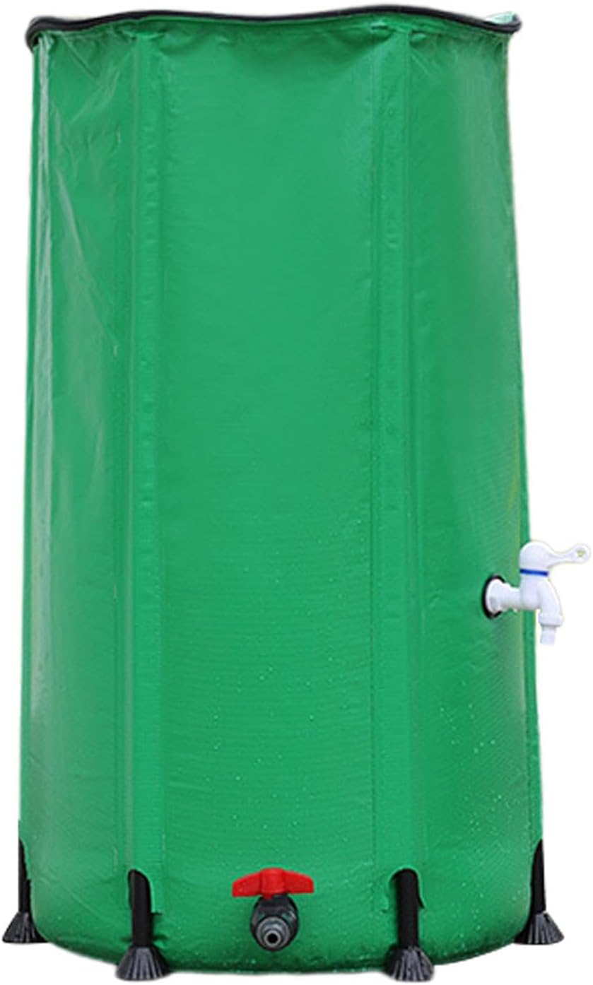 Collapsible Rain Barrel, PVC Rain Water Collector Barrel, Portable
