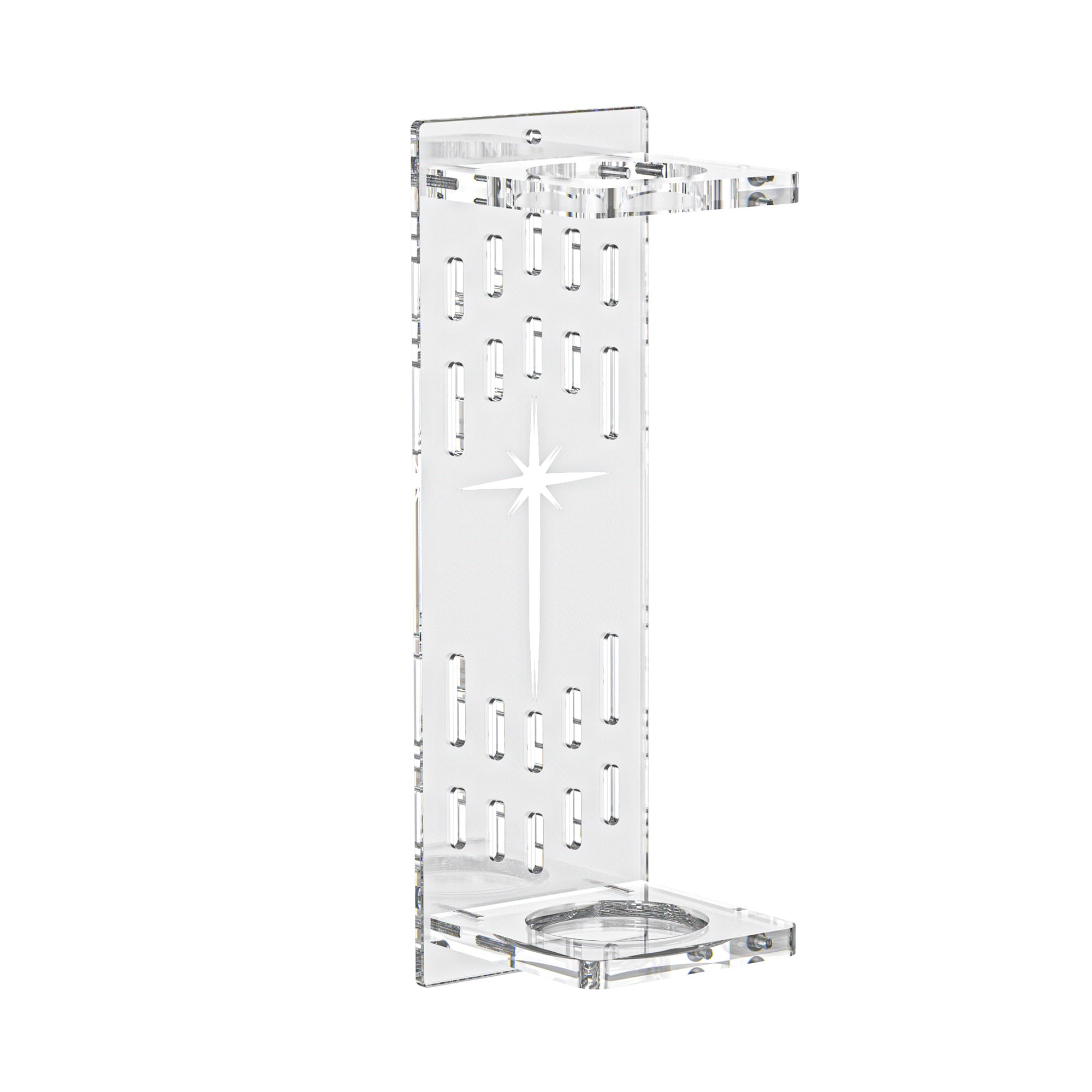 Support mural vertical sabre laser en acrylique pour sabre et objets de collection