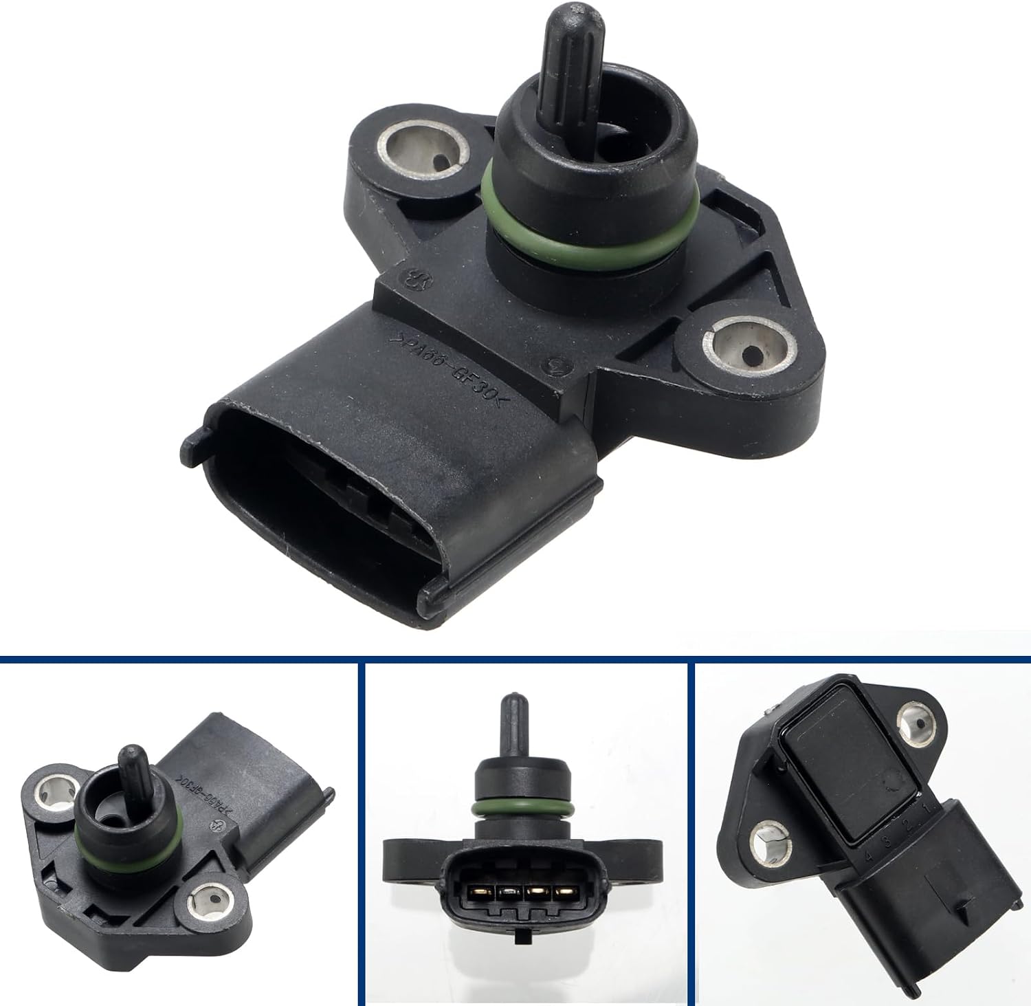 39300-38110 Manifold Absolute Air Pressure (Map) Sensor Compatible with Hyundai Elantra Accent 2001-2012,Tiburon 2003-2008,Rio 2006-2010 For # 9470930501 DG074206 550394